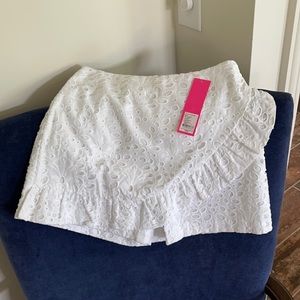 Lily Pulitzer white skort